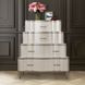London Crest Creamy Pearl 6 Drawer Chest