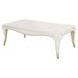 London Crest Creamy Pearl Rectangular Cocktail Table