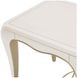 London Crest Creamy Pearl Rectangular End Table