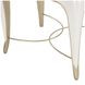 London Crest Creamy Pearl Rectangular End Table