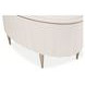 London Crest Creamy Pearl Desk with 7 Storage Drawers