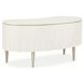 London Crest Creamy Pearl Desk with 7 Storage Drawers