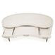 London Crest Creamy Pearl Desk with 7 Storage Drawers