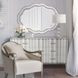London Crest Creamy Pearl Wall Mirror