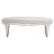 London Place Creamy Pearl Velvet Panel Bedroom Set