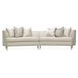 Malibu Crest Pearl 2 Piece Modular Sectional Sofa with Pillow