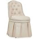 Villa Cherie Frosted Upholstered Vanity Chair