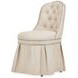 Villa Cherie Frosted Upholstered Vanity Chair