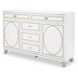 Skyline Cloud White 5 Drawer Dresser