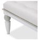 Sky Tower Cloud White 49" Bedside Bench