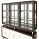 Belmont Place Espresso 6 Door China Cabinet and Buffet with LED