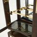 Belmont Place Espresso 6 Door China Cabinet and Buffet with LED