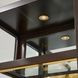 Belmont Place Espresso 6 Door China Cabinet and Buffet with LED