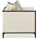 Belmont Place Cream Upholstered Matching Accent Chair with Pillow