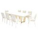 Palmcrest Cloud White 96" Extendable Rectangular Dining Table