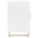 Palmcrest Cloud White 2 Drawer Nightstand