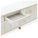 Palmcrest Cloud White 82" Media Cabinet with 4 Storage Drawers