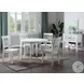 Naples White Extendable Dining Table