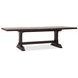 Harbor Drift Burnt Timber 126" Extendable Rectangular Dining Table