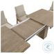 Nash Weathered Sand Extendable Trestle Dining Room Set