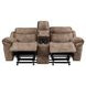Nashville Brown 88" Manual Reclining Living Room Set