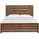 Callisto Bourbon Brown California King Panel Bed