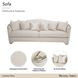London Place Champagne 105" Sofa