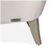 London Place Porcelain Upholstered Accent Chair with Pillow