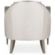 London Place Porcelain Upholstered Accent Chair with Pillow