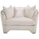 London Place Champagne Chair and A Half with Pillow