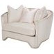 London Place Champagne Chair and A Half with Pillow