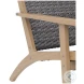 Radius Gray Performance Fabric Outdoor Patio Arm Chair Set Of 2