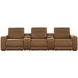 Rally-Up Caramel 5 Piece Power Reclining Sectional with Console