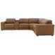 Rally-Up Caramel 5 Piece Power Reclining Console Sectional