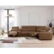 Rally-Up Caramel 5 Piece Power Reclining Console Sectional