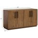 Valmont Harvest Brown 4 Door Buffet