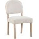Gabby Light Brown Upholstered Side Chair Set of 2