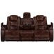 Chester Brown Power Reclining Living Room Set with USB Charging and LED