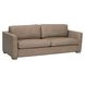 Bronze Bay Fawn Leather 95" Neiman Sofa