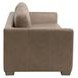 Bronze Bay Fawn Leather 95" Neiman Sofa