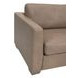 Bronze Bay Fawn Leather 95" Neiman Sofa