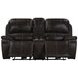 Brookings Charcoal 79" Loveseat with Dual Recliner