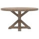 Newberry Weathered Natural Round Dining Room Set
