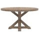 Newberry Weathered Natural Round Dining Room Set
