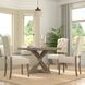 Newberry Weathered Natural Round Dining Room Set