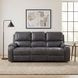 Newnan Gray Double Reclining Sofa with Center Drop Down Cup Holders