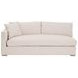 Newport Beige Performance Fabric Outdoor Modular 4 Piece Sectional