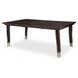 Chambord Espresso 122" Extendable Rectangular Dining Table