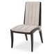 Paris Chic Espresso and Doeskin Dining Side Chair