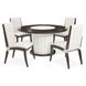 Paris Chic Espresso 60" Round Dining Table